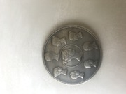 Монета 1 1/2 рубля 1863 г. 